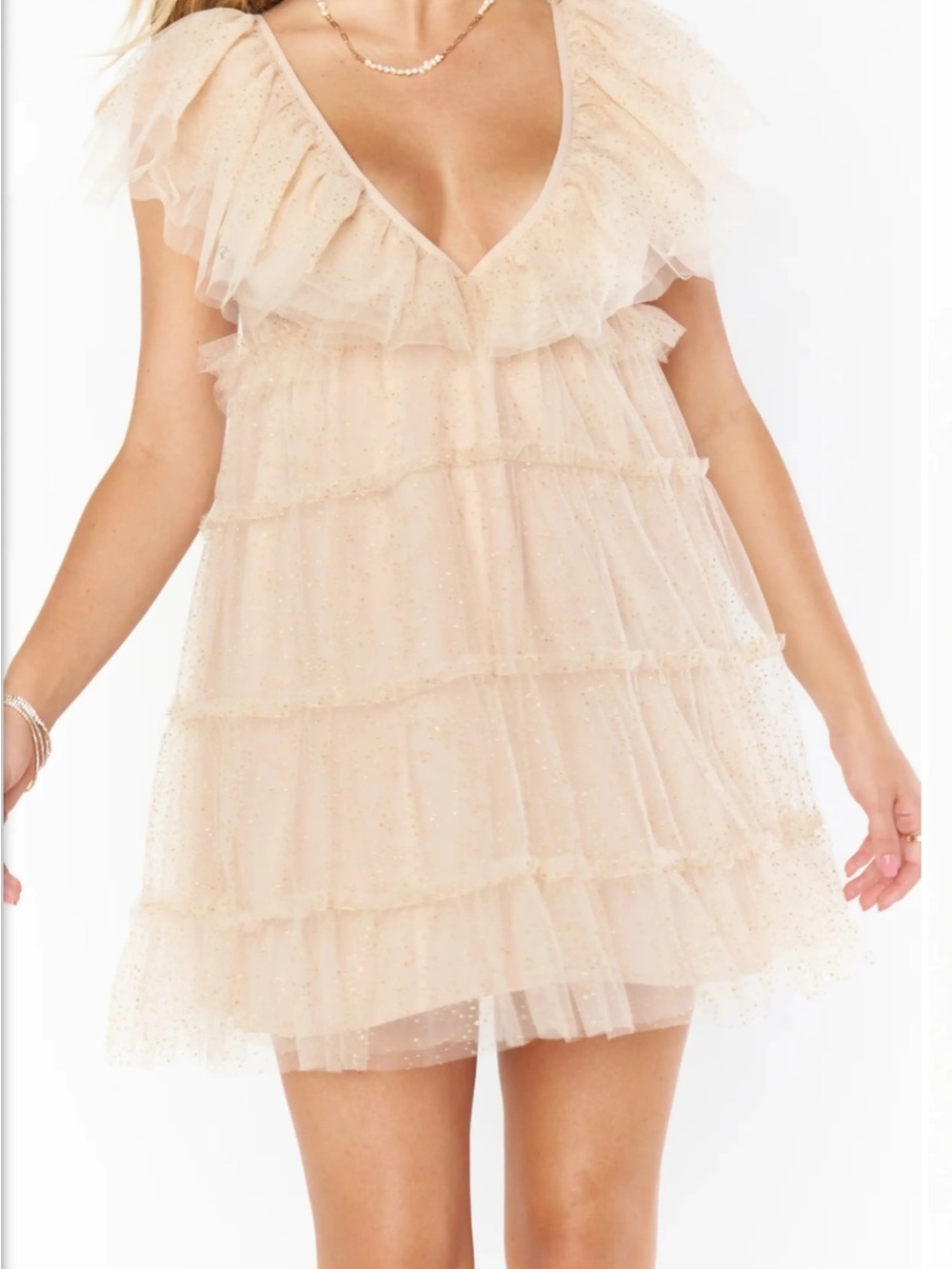 Mumu Miranda Dress in Sparkle Dust Tulle